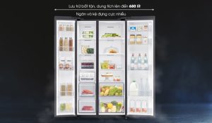 Tủ lạnh Samsung Inverter 655 lít RS62R5001B4/SV - 27