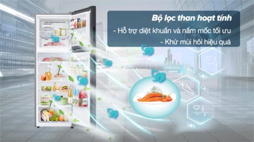 Tủ lạnh Samsung Inverter 348 lít RT35CG5424B1SV - 11