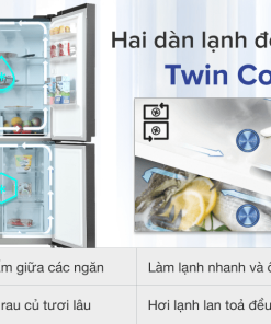 Tủ lạnh Samsung Inverter 488 lít RF48A4010B4/SV - 44 Tủ lạnh Samsung Inverter 488 lít RF48A4010B4/SV - 43