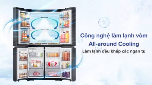 Tủ lạnh Samsung Inverter 648 lít RF59C766FB1/SV - 7