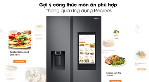 Tủ lạnh Family Hub Samsung Inverter 616 lít RS64T5F01B4/SV - 21