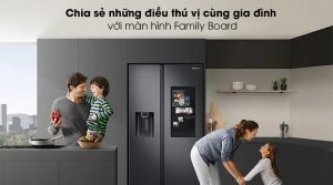 Tủ lạnh Family Hub Samsung Inverter 616 lít RS64T5F01B4/SV - 43