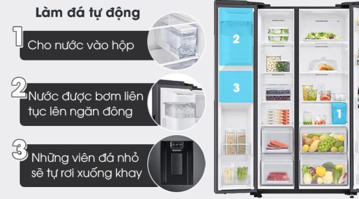 Tủ lạnh Family Hub Samsung Inverter 616 lít RS64T5F01B4/SV - 5