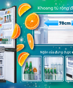 Tủ lạnh Sharp Inverter 626 lít SJ-FX631V-SL - 27