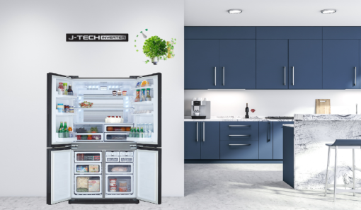 Tủ lạnh Sharp Inverter 626 lít SJ-FX631V-SL - 15