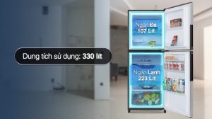 Tủ lạnh Sharp Inverter 330 lít SJ-XP352AE-SL - 25