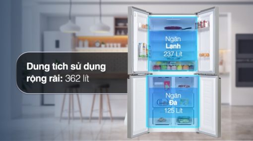 Tủ Lạnh Sharp Inverter 362 Lít SJ-FX420VG-BK - 19