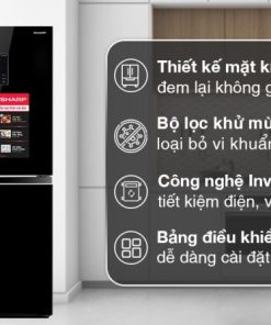 Tủ Lạnh Sharp Inverter 362 Lít SJ-FX420VG-BK - 30 Tủ Lạnh Sharp Inverter 362 Lít SJ-FX420VG-BK - 29