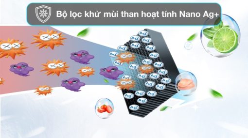 Tủ lạnh Sharp Inverter 417 lít SJ-X417WD-DG - 11