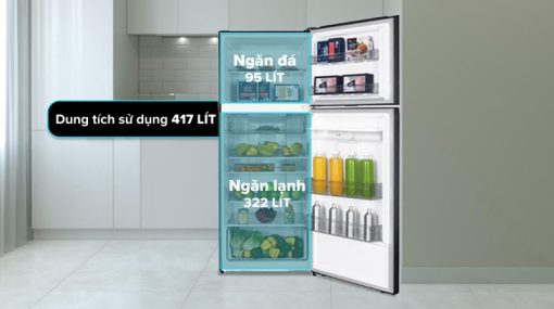 Tủ lạnh Sharp Inverter 417 lít SJ-X417WD-DG - 17