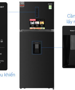 Tủ lạnh Sharp Inverter 417 lít SJ-X417WD-DG - 25