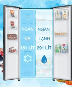 Tủ lạnh Sharp Inverter 442 lít Side By Side SJ-SBX440VG-BK - 44 Tủ lạnh Sharp Inverter 442 lít Side By Side SJ-SBX440VG-BK - 43