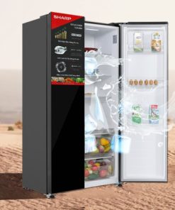 Tủ lạnh Sharp Inverter 442 lít Side By Side SJ-SBX440VG-BK - 46 Tủ lạnh Sharp Inverter 442 lít Side By Side SJ-SBX440VG-BK - 45