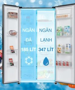 Tủ lạnh Sharp Inverter 532 lít Side By Side SJ-SBX530VG-BK - 26 Tủ lạnh Sharp Inverter 532 lít Side By Side SJ-SBX530VG-BK - 25