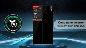 Tủ lạnh Sharp Inverter 532 lít Side By Side SJ-SBX530VG-BK - 27