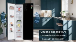 Tủ lạnh Sharp Inverter 532 lít Side By Side SJ-SBX530VG-BK - 35