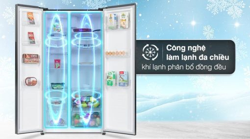 Tủ lạnh Sharp Inverter 442 Lít SJ-SBX440V-DS - 7
