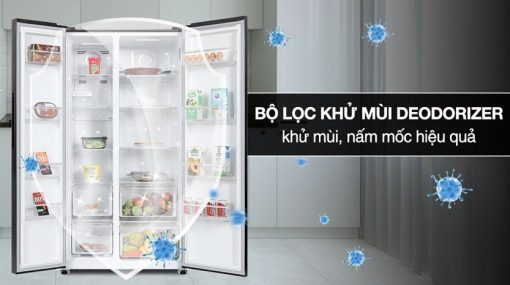 Tủ lạnh Sharp Inverter 442 Lít SJ-SBX440V-DS - 3