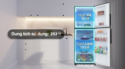Tủ lạnh Sharp Inverter 253 lít SJ-X282AE-SL - 7