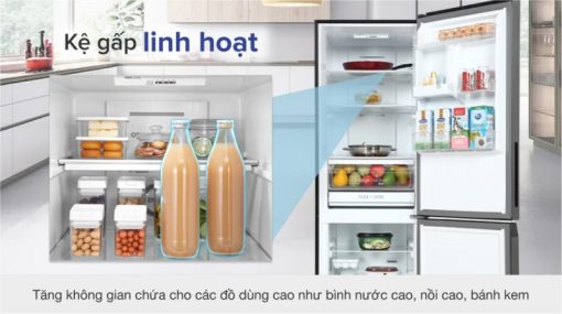 Tủ lạnh Toshiba Inverter 325 lít GR-RB410WE-PMV(37)-SG - 11