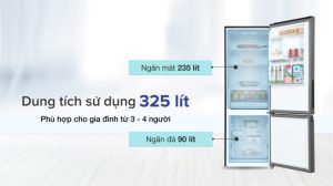 Tủ lạnh Toshiba Inverter 325 lít GR-RB410WE-PMV(37)-SG - 21