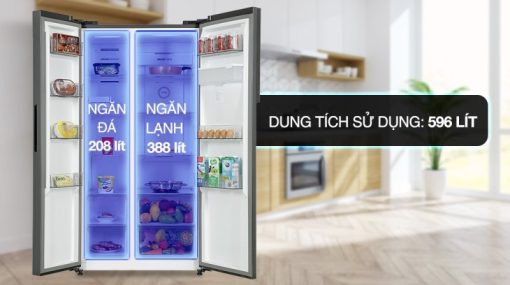 Tủ lạnh Toshiba Inverter 596 lít GR-RS775WI-PMV(06)-MG - 17