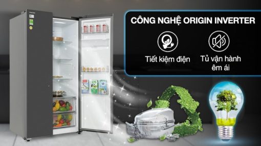 Tủ lạnh Toshiba Inverter 596 lít GR-RS775WI-PMV(06)-MG - 15