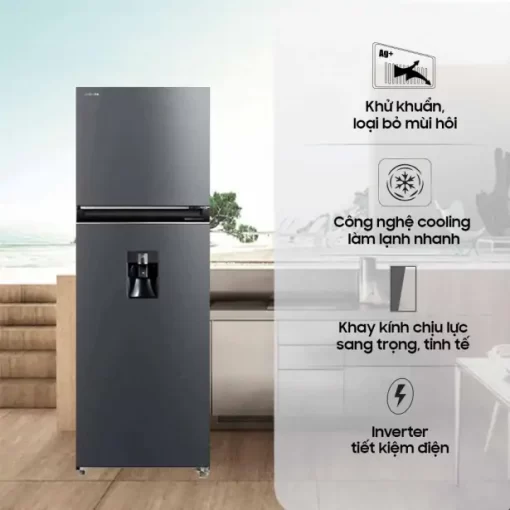 Tủ lạnh Toshiba Inverter 336 lít GR-RT435WEA-PMV(06)-MG - 5