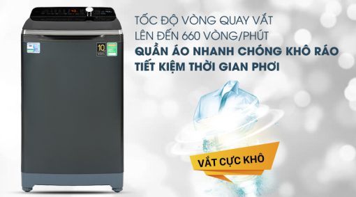 Máy giặt Aqua Inverter 10.5 KG AQW-DR105FT BK - 13