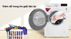 Máy giặt LG Inverter 9 Kg FV1409S4W - 43
