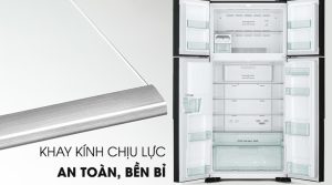 Tủ lạnh Hitachi Inverter 540 lít R-FW690PGV7-GBK - 29