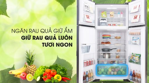 Tủ lạnh Hitachi Inverter 540 lít R-FW690PGV7-GBK - 11