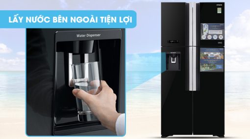 Tủ lạnh Hitachi Inverter 540 lít R-FW690PGV7-GBK - 13