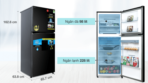 Tủ lạnh Panasonic Inverter 326 lít NR-TL351GPKV - 9