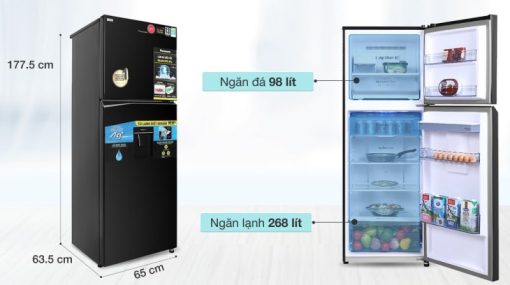Tủ lạnh Panasonic Inverter 366 lít NR-TL381GPKV - 21