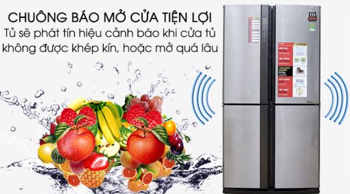 Tủ lạnh Sharp Inverter 626 lít SJ-FX630V-ST - 9