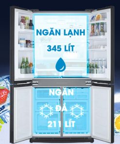 Tủ lạnh Sharp Inverter 626 lít SJ-FX630V-ST - 40 Tủ lạnh Sharp Inverter 626 lít SJ-FX630V-ST - 39