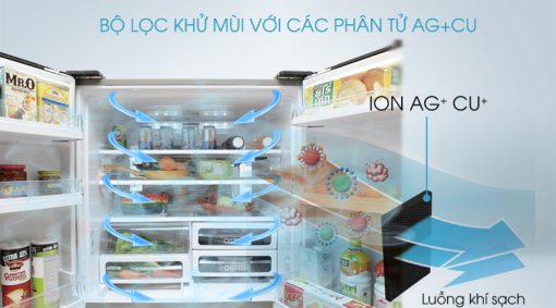 Tủ lạnh Sharp Inverter 626 lít SJ-FX630V-ST - 13