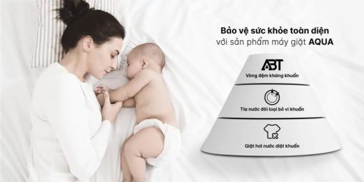 Máy giặt Aqua Inverter 8.5 kg AQD-A852J BK - 11