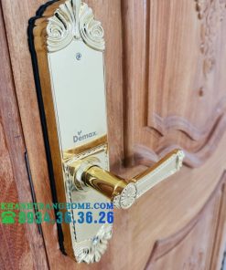 Khóa cửa vân tay DEMAX SL280 BRASS 24K tiêu chuẩn Đức - 74 Khóa cửa vân tay DEMAX SL280 BRASS 24K tiêu chuẩn Đức - 73