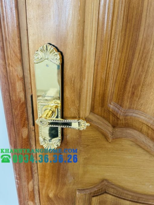 Khóa cửa vân tay DEMAX SL280 BRASS 24K tiêu chuẩn Đức - 17
