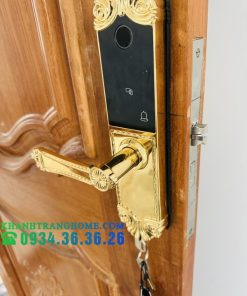 Khóa cửa vân tay DEMAX SL280 BRASS 24K tiêu chuẩn Đức - 100 Khóa cửa vân tay DEMAX SL280 BRASS 24K tiêu chuẩn Đức - 99