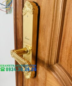 Khóa cửa vân tay DEMAX SL280 BRASS 24K tiêu chuẩn Đức - 104 Khóa cửa vân tay DEMAX SL280 BRASS 24K tiêu chuẩn Đức - 103