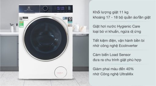 Máy giặt Electrolux Inverter 11 kg EWF1142Q7WB - 5