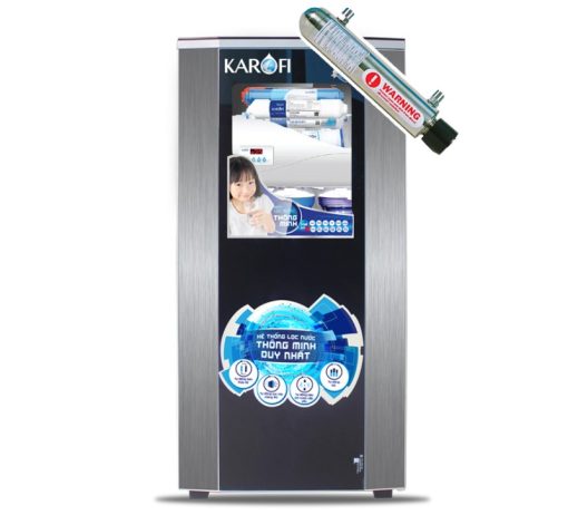 MÁY LỌC NƯỚC KAROFI IRO 1.1 CẤP K8I-1U CÓ TỦ IQ + ĐÈN UV (9 CẤP)