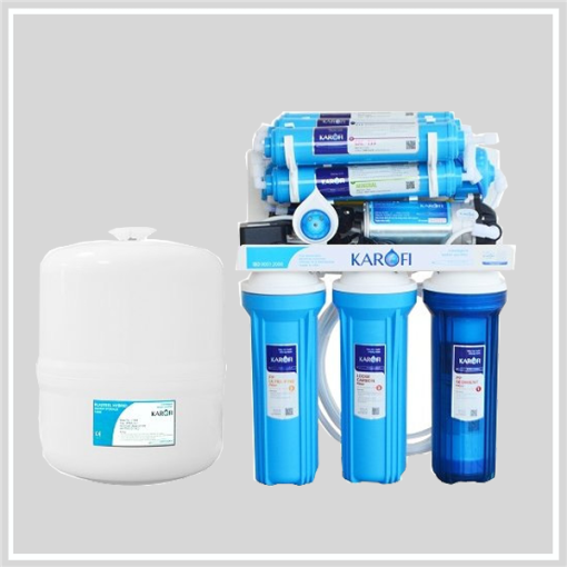 MÁY LỌC NƯỚC KAROFI SRO KHÔNG TỦ 7 CẤP LỌC KSI70 CÓ ĐÈN UV