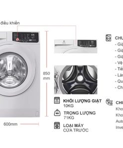 Máy giặt Electrolux Inverter 10 kg EWF1025DQWB - 18 Máy giặt Electrolux Inverter 10 kg EWF1025DQWB - 17