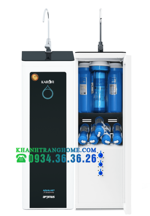 MÁY LỌC NƯỚC KAROFI OPTIMUS O-I129/A 9 CẤP LỌC