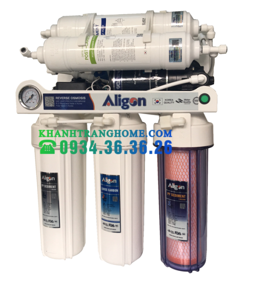 MÁY LỌC NƯỚC RO ALIGON A80-3C 8 LÕI KHÔNG TỦ
