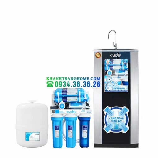 MÁY LỌC NƯỚC KAROFI ERO80 - 8 CẤP LỌC CÓ TỦ IQ CAO CẤP